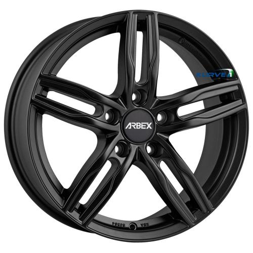 ARBEX ARBEX 1 BLACK MATT 5X112 ET49 HB66.6 6.5x16