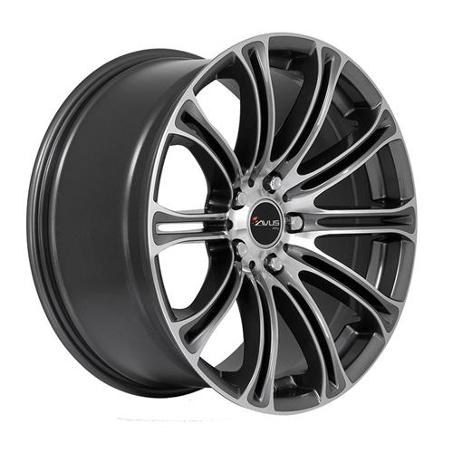 AVUS RACING ACMB1 ANTHRA POL 5X120 ET45 HB72.6 9.5x20