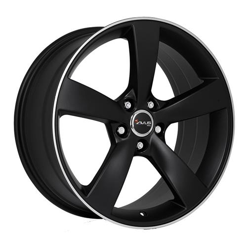 AVUS RACING AF10 BLACK MATT POL 5X112 ET50 HB66.45 10x21