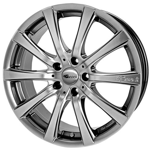 BROCK B21 CHROME SILVER 5X114.3 ET43 HB66.1 8x18