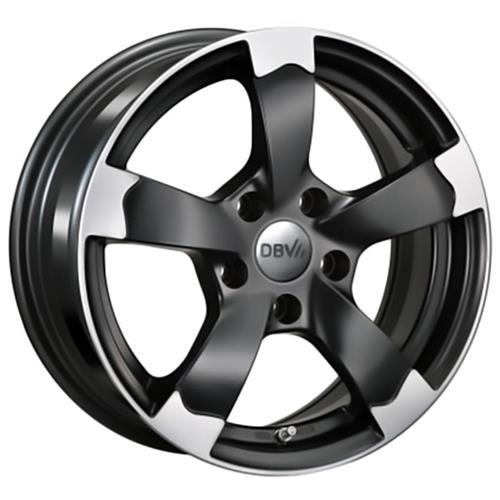 DBV TORINO 2 BLACK MATT POLI 5X112 ET48 HB66.6 7.5x17