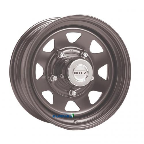 DOTZ DOTZ PHARAO BLACK 5X139.7 ET45 HB110 6x15