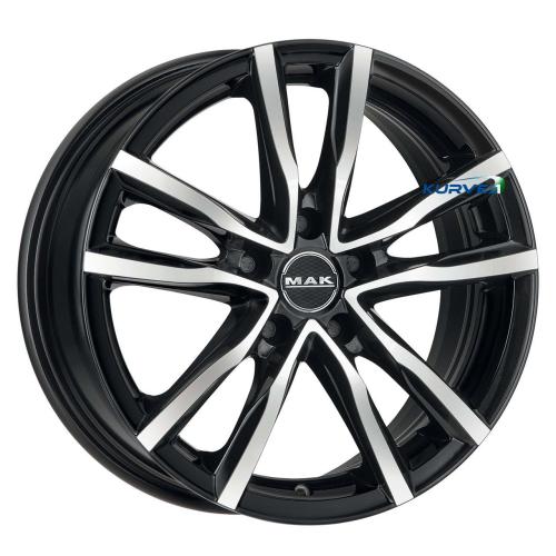 MAK MILANO BLACK MIR 5X114.3 ET40 HB76 8x18