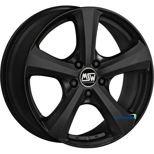 MSW 19 BLACK MATT 5X112 ET45 HB66.46 7x17