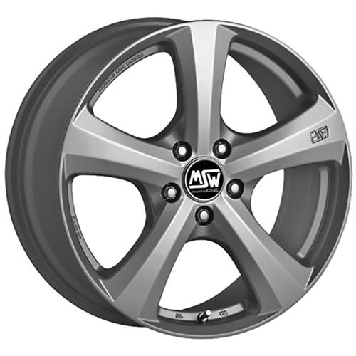 MSW 19 GREY SILVER 5X114.3 ET45 HBPLRING 7x16