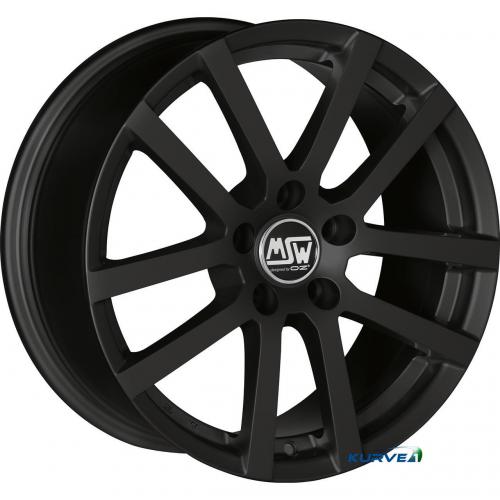 MSW 22 BLACK MATT 4X100 ET35 HBPSRING 6x15