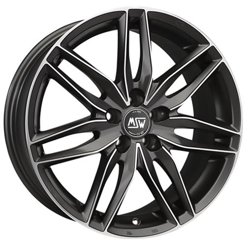 MSW 24 GUNMETAL POL 5X114.3 ET45 HBPLRING 7.5x16