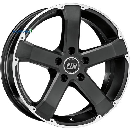 MSW 45 BLA MATT POL 5X115 ET42 HB70.2 8x17