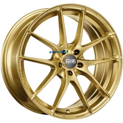 OZ RACING LEGGERA HLT RACE GOLD 5X100 ET45 HBSRING 8x18