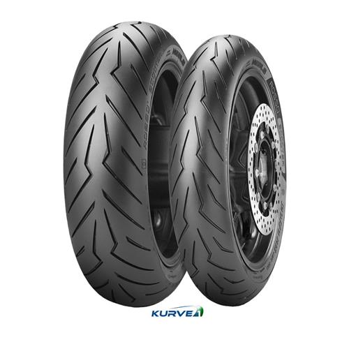 PIRELLI DIABLO ROSSO SCOOTER SC REAR 120/80-12 55P  TL