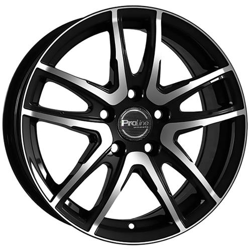 PROLINE PXV BLACK POL 5X112 ET38 HB66.5 6.5x16