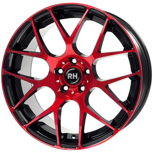 RH ALURAD NBU RACE POL RED 5X112 ET45 HB72.6 9.5x19