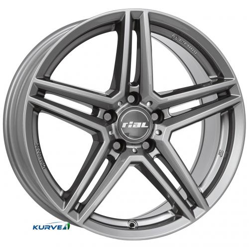 RIAL M10 METAL GREY 5X112 ET34.5 HB66.5 8.5x18