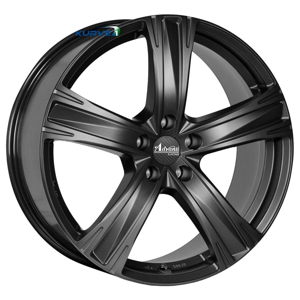 ADVANTI RACCOON MATT BLACK ADV14 BLACK MATT 5X108 ET35 H 8.5x19