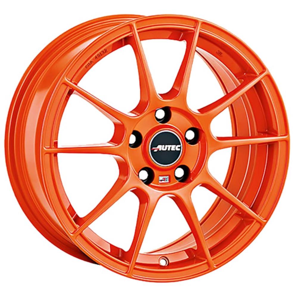 AUTEC WIZARD RACING ORANGE 4X108 ET46 HB63.3 6.5x15