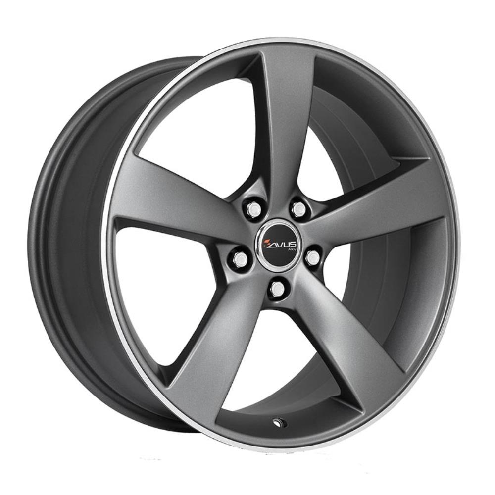 AVUS RACING AF10 ANTHRA MATT POL 5X112 ET50 HB66.45 10x21