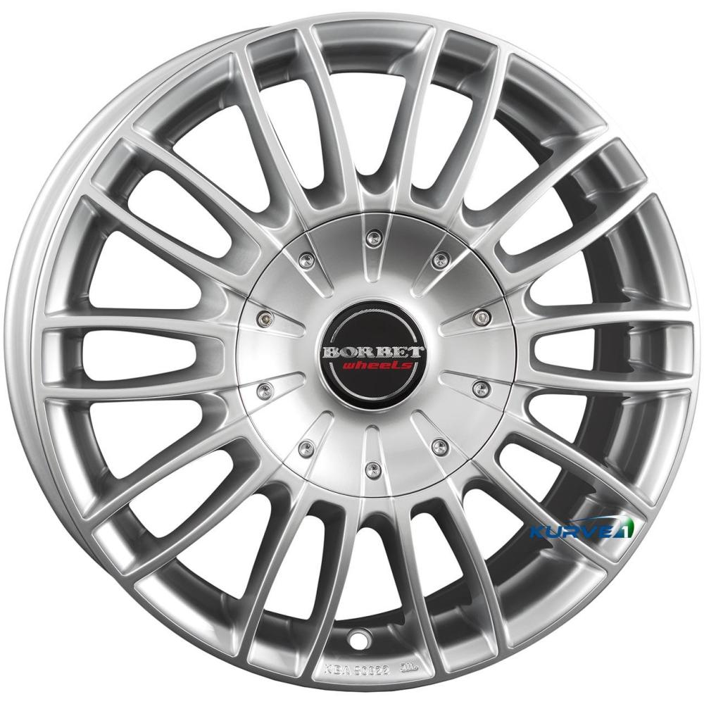 BORBET CW 3 STERLING SILBER 5X114.3 ET35 HB60.1 8.5x19