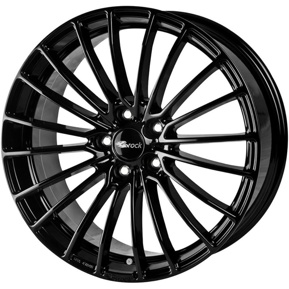 BROCK B24 BLACK GLO 5X115 ET46 HB70.3 8x19