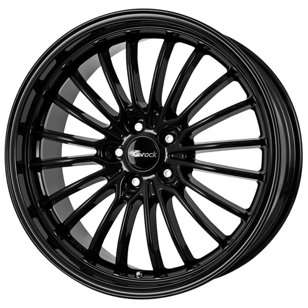 BROCK B24 GP BLACK GLOSSY 5X110 ET32 HB65.1 8.5x19