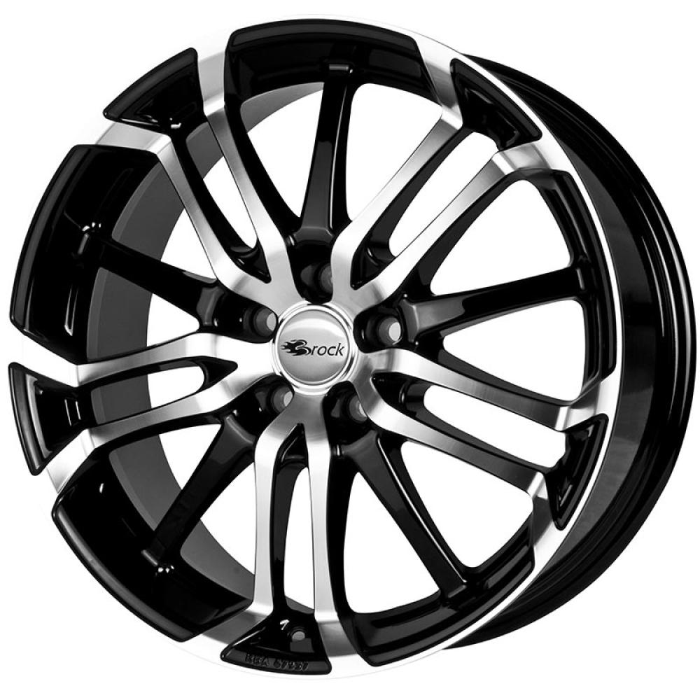 BROCK B26 BLACK GLOSSY VP 5X108 ET45 HB72.6 7.5x17