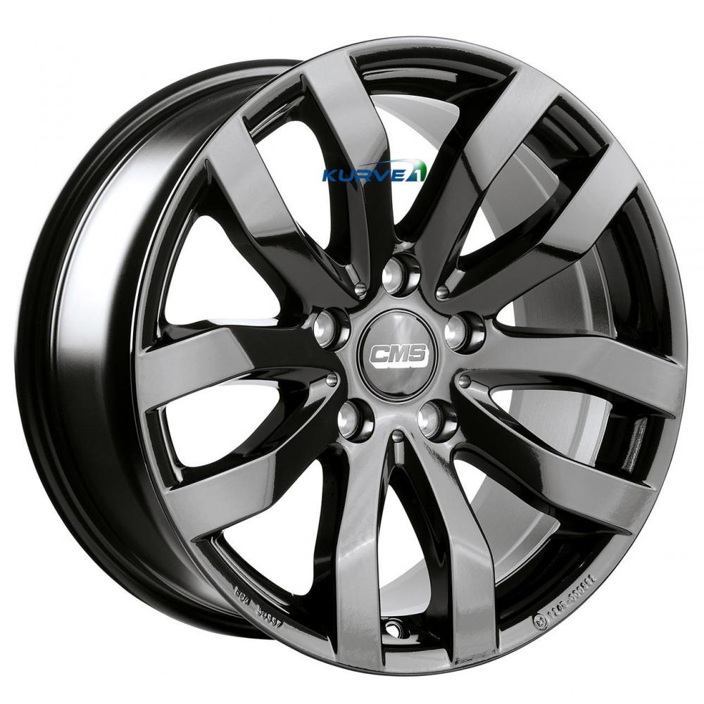 CMS C22 BLACK GLOSS 5X120 ET52 HB65.1 6.5x16