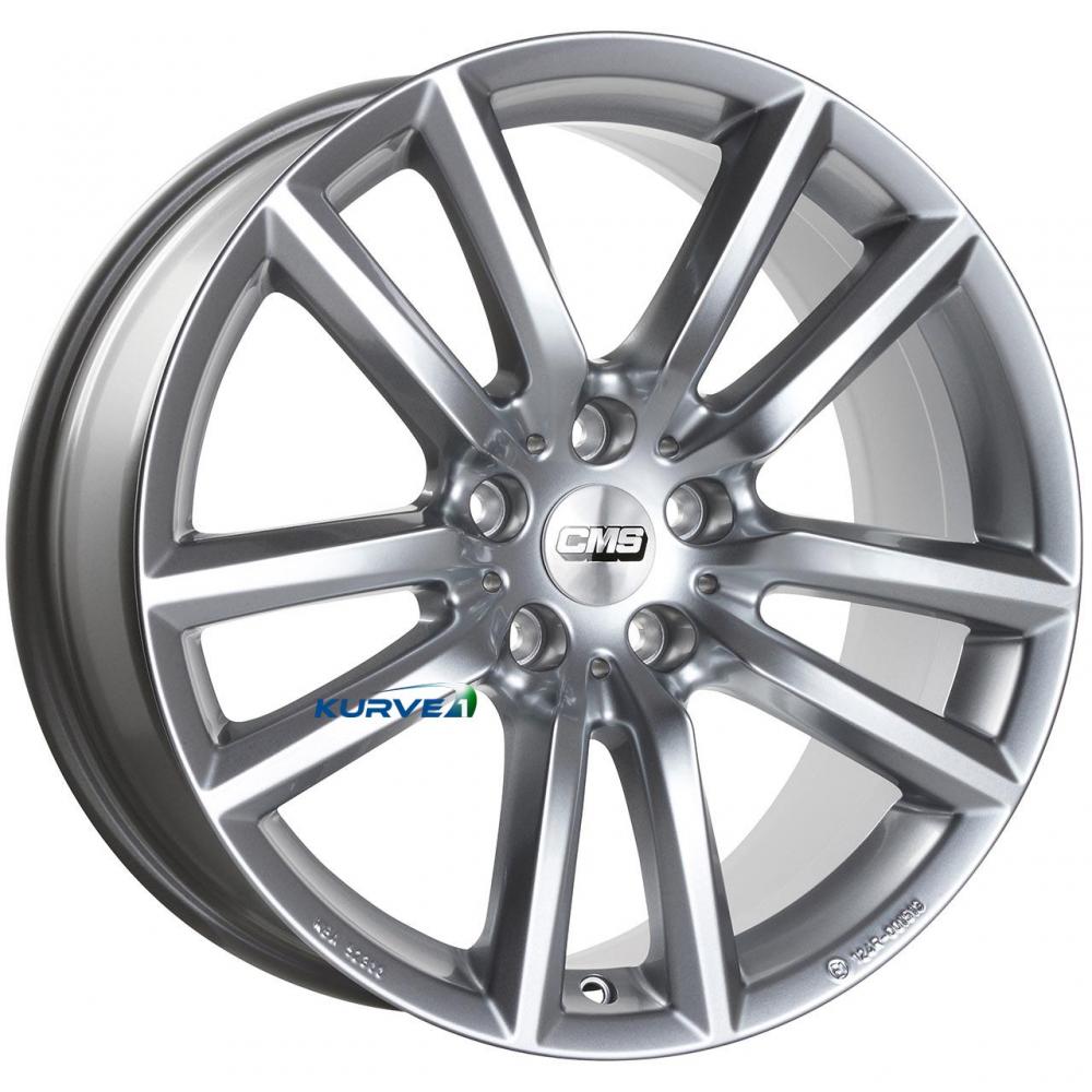 CMS C27 SILVER RACING 5X112 ET30 HB66.5 7.5x17