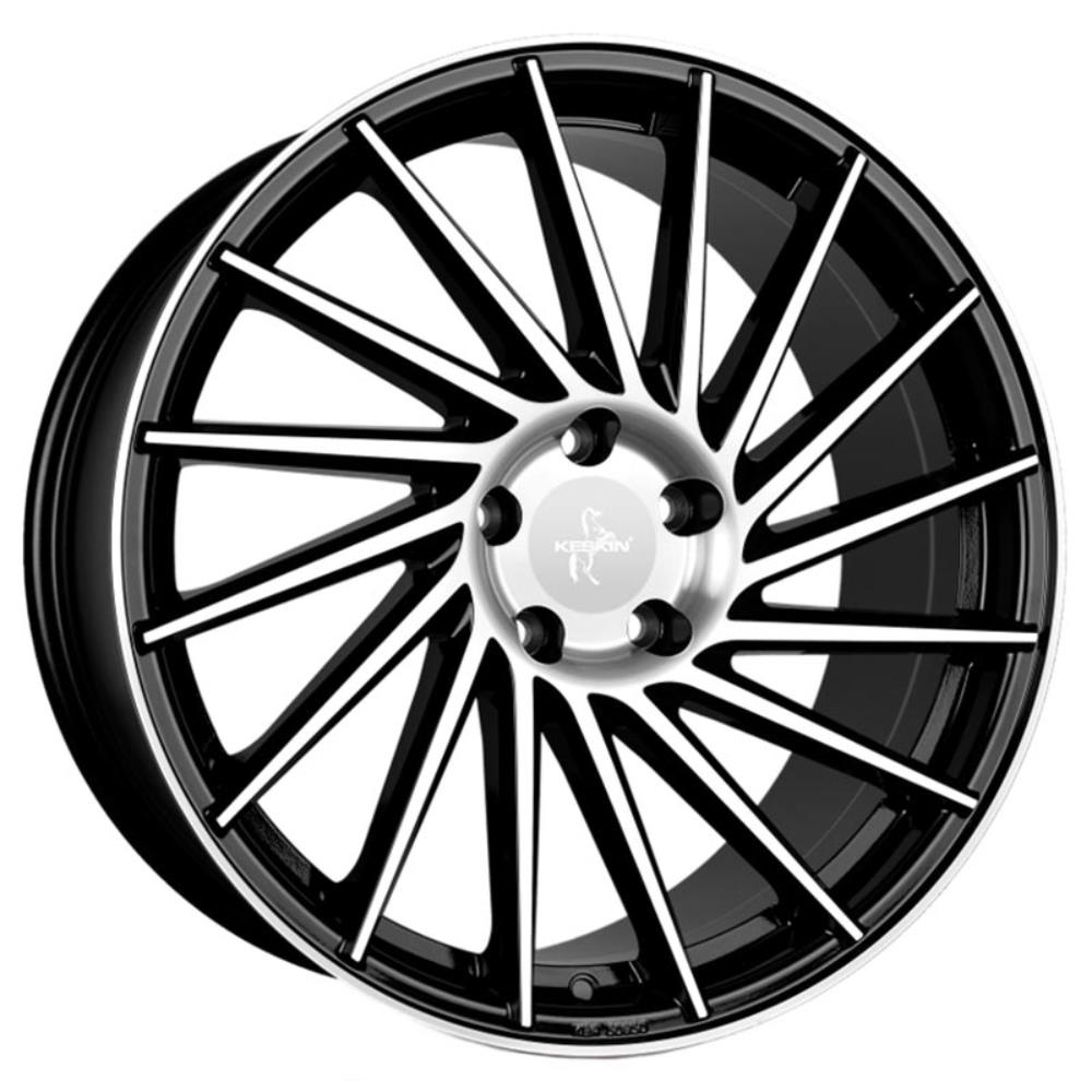 KESKIN KT17 HURRICANE BLA FR POL 5X112 ET30 HB72.6 8.5x19