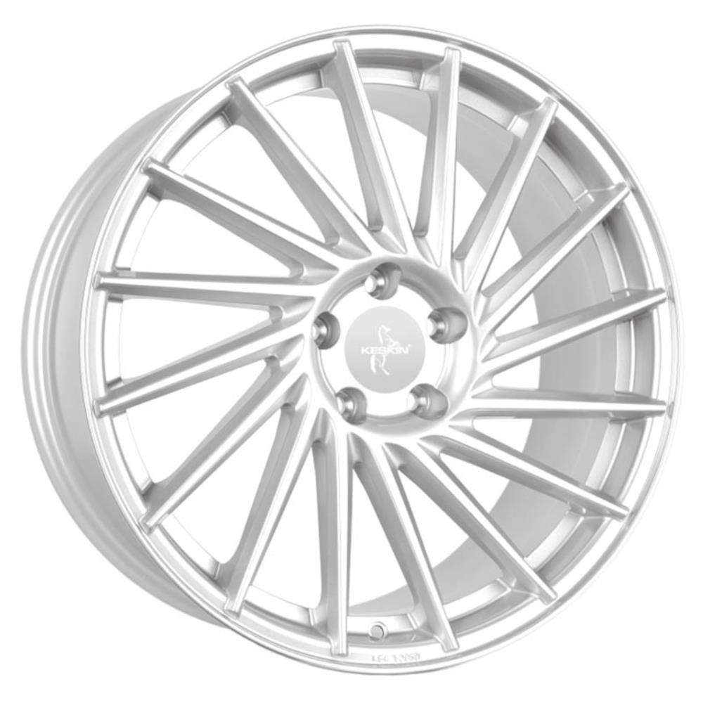 KESKIN KT17 HURRICANE SILVER 5X112 ET30 HB72.6 8.5x19