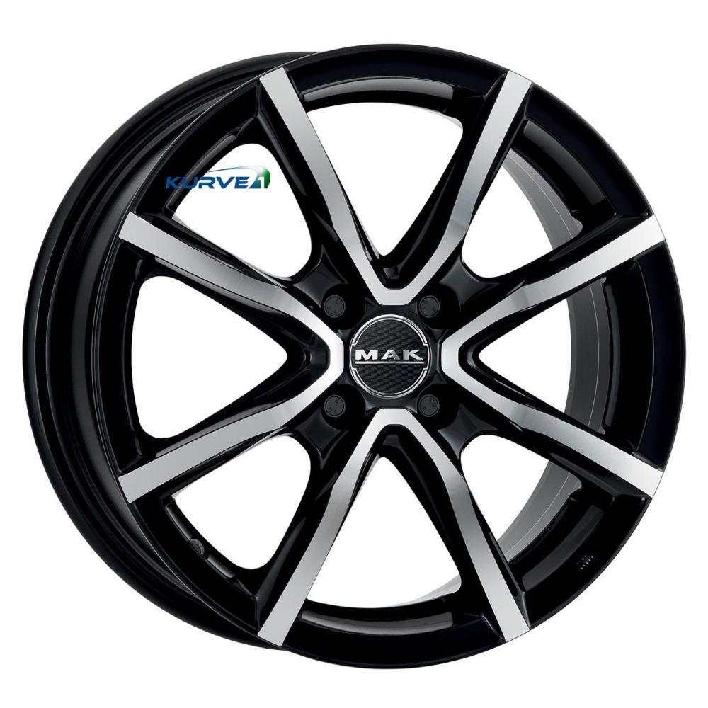 MAK MILANO4 BLACK MIR 4X100 ET35 HB72 6x15