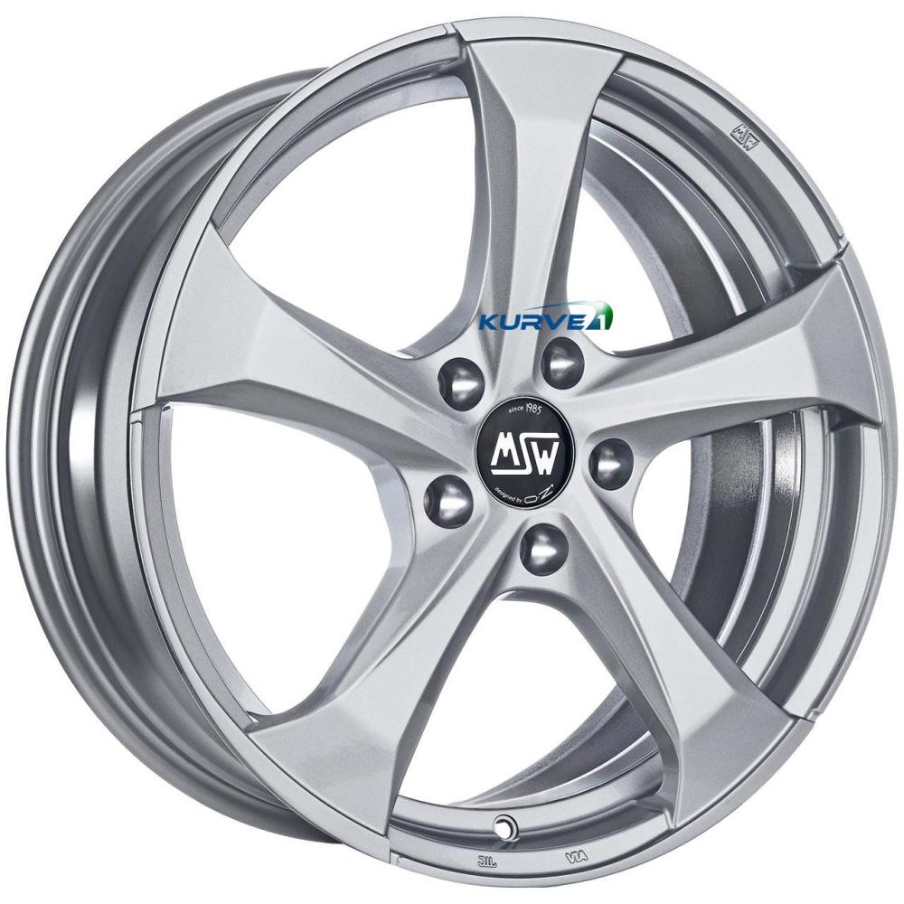 MSW 47 FULL SILVER 5X112 ET29 HB66.46 9x19