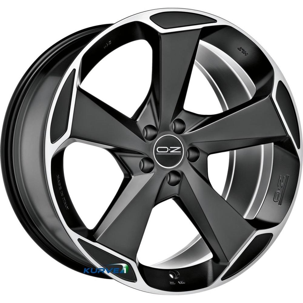 OZ RACING ASPEN HLT MATT BLA POL 5X112 ET50 HBXLRING 9x21