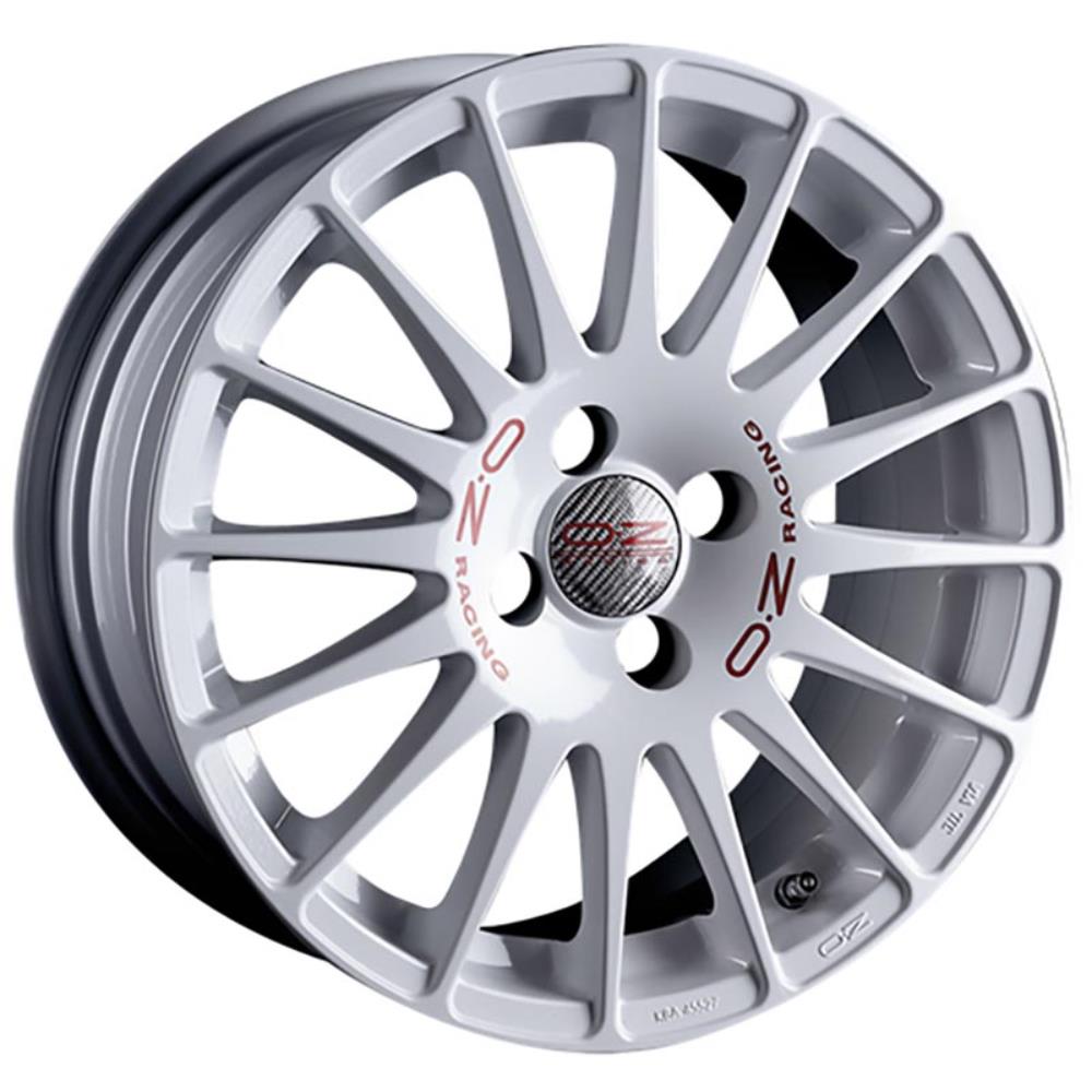 OZ RACING SUPTUR WRC WHITE 4X108 ET42 HBLRING 7x17