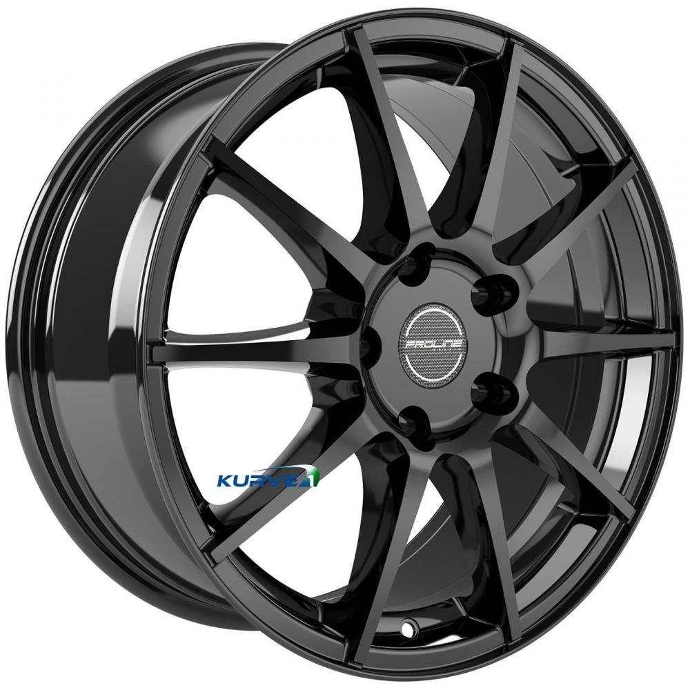 PROLINE UX100 BLACK GLOSSY 5X112.0 ET50 HB66.5 7.5x17