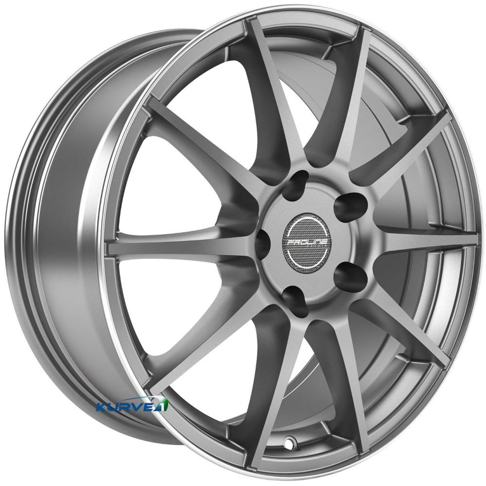 PROLINE UX100 GREY RIM POLISHED 5X105.0 ET38 HB56.6 6.5x16