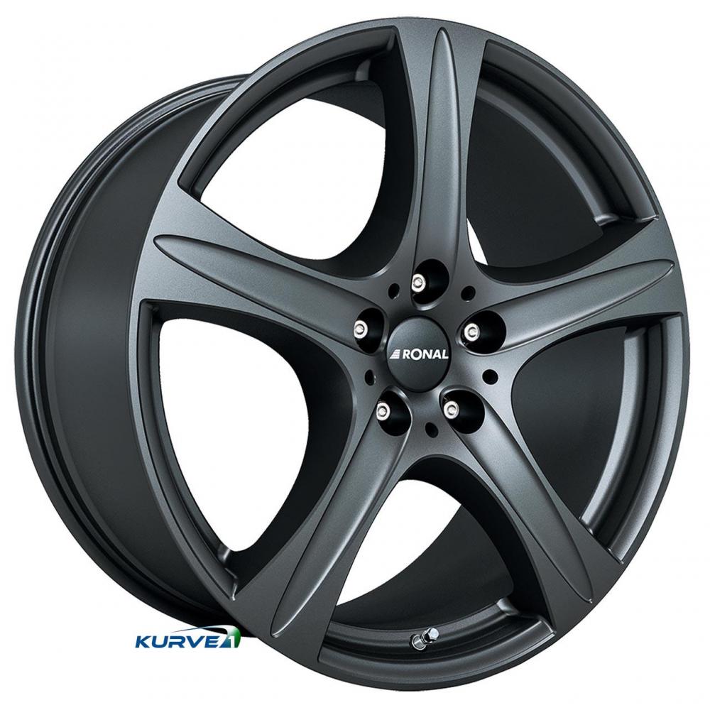 RONAL R55 SUV MATT BLA 5X112 ET60 HB66.5 9x19