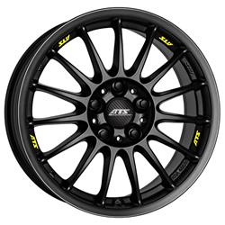 ATS STREETRALLYE RACING BLACK 5X100 ET35 HB63.3 7.5x18