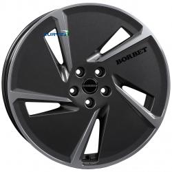 BORBET AE MISTRAL ANTHRACITE GLOSSY POLISHED 5X114.3 ET45 7.5x20