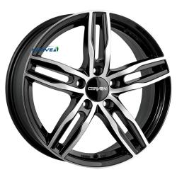 CARMANI 14 PAUL BLACK POL 5X100 ET38 HB63.4 6.5x16