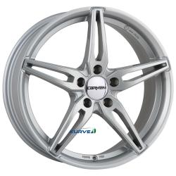 CARMANI 15 OSKAR CRYSTAL SIL 5X112 ET42 HB66.6 7x17