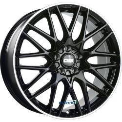 CMS C25 DIAMOND RIM BLACK 7x17