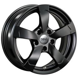 DBV TORINO 2 BLACK MATT 5X112 ET45 HB66.6 7x16