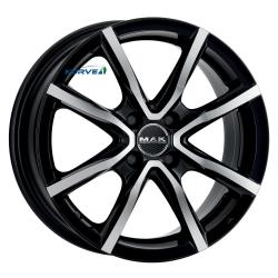 MAK MILANO4 BLACK MIR 4X100 ET35 HB72 6x15