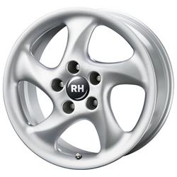 RH ALURAD AH TURBO SPORTSILVER LACK 5X130 ET40 HB71.5 10x18