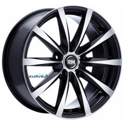 RH ALURAD GT BLACK VP 5X130 ET48 HB71.5 11x19