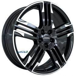 RONAL R58 JETBLA WHI RIM 5X105 ET40 HB56.5 8x20