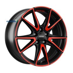 SPEEDLINE SL6 VETTORE MCR JETBLACKMATTREDSPOKE 5X112 ET40 HB 9x20